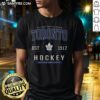 Nice Toronto Maple Leafs Hockey Legacy Crest T-Shirt featuring iconic team logo and stylish design for fans.