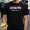 Nice Utah Jazz Basketball Take Note Est 1979 T-Shirt featuring team colors and logo, perfect for fans of the NBA.