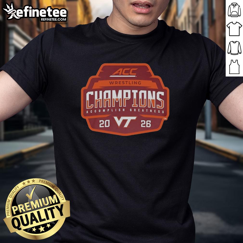 nice-virginia-tech-hokies-2026-acc-mens-wrestling-tournament-champions-t-shirt-1 Virginia Tech Hokies 2026 ACC Men's Wrestling Tournament Champions T-Shirt featuring team colors and logo.