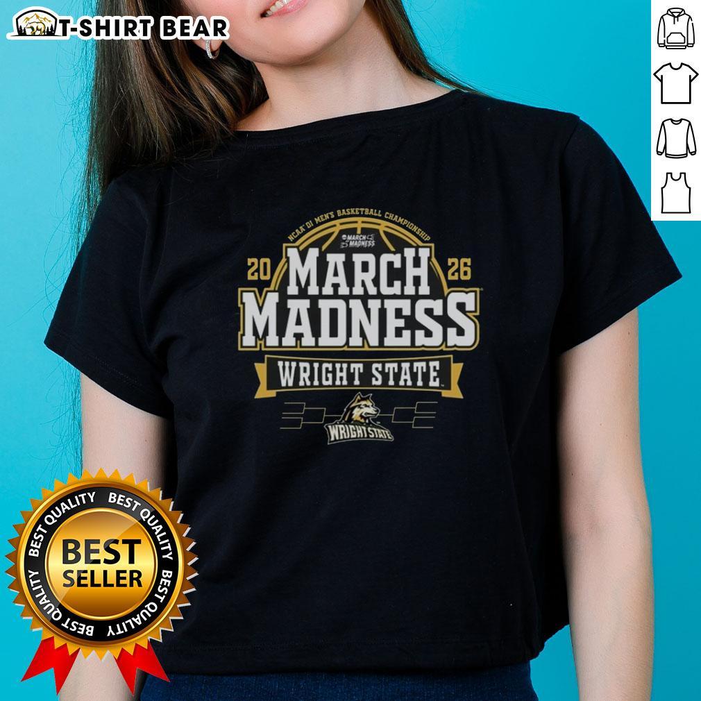 Nice Wright State Raiders 2026 Men'S Basketball March Madness Ladies Tee Nice Wright State Raiders 2026 Men's Basketball March Madness ladies tee featuring team logo and stylish design.