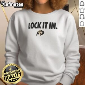 Alt Text: Cozy Hot Colorado Buffaloes 2026 Lock It In Sweatshirt in vibrant colors, perfect for game day and casual wear.