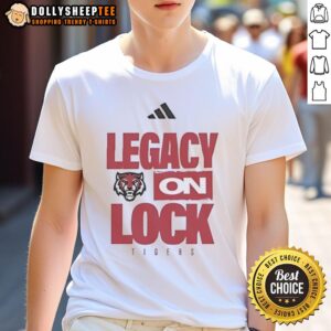 Premium Adm Tigers Legacy On Lock Buzzer Beater T-Shirt featuring a bold design perfect for sports fans.