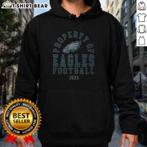 Top Philadelphia Eagles property 1933 hoodie featuring team logo and vintage design, perfect for fans.