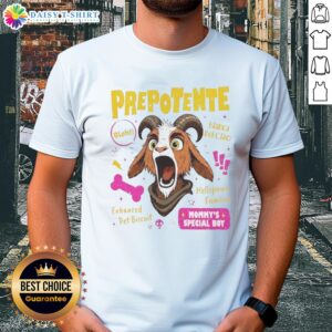 Alt Text: Awesome Prepotente Mommy's Special Boy T-Shirt featuring vibrant graphics and a stylish design for kids.