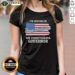 Good I'm Writing In Doug Mastriano For Pennsylvania Governor Usa Flag T-Shirt - Image 5
