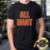 Official All Hart New York Knicks Josh Hart T-Shirt featuring team colors and logo, perfect for Knicks fans.