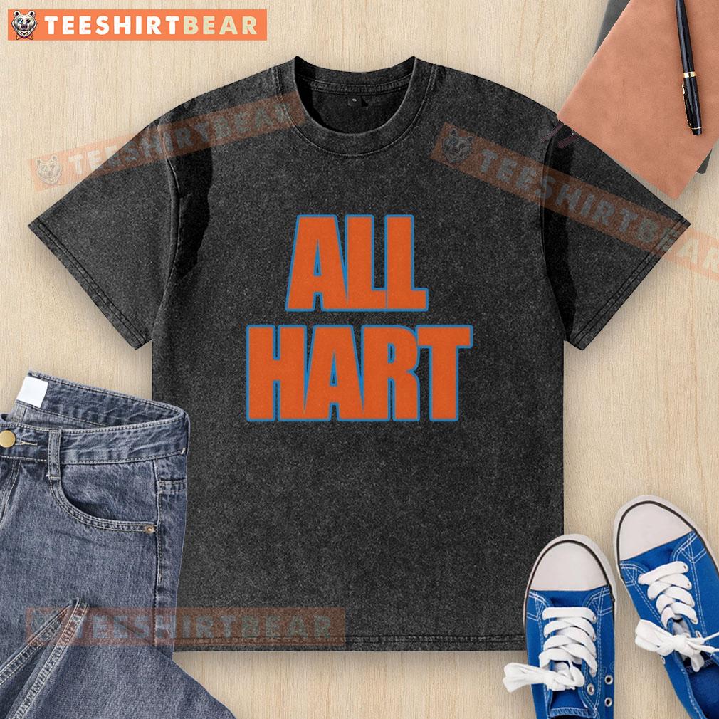 official-all-hart-new-york-knicks-josh-hart-washed-t-shirt Official All Hart New York Knicks Josh Hart washed t-shirt featuring team colors and logo for fans and collectors.