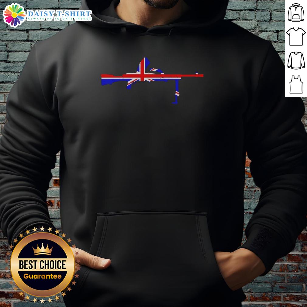 Official Bren United Kingdom Flag Hoodie Alt Text: Official Bren United Kingdom Flag Hoodie featuring a vibrant UK flag design on a comfortable sweatshirt.