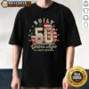 Alt Text: Official Built 50 Years Ago t-shirt featuring all original parts design, perfect for vintage car enthusiasts.