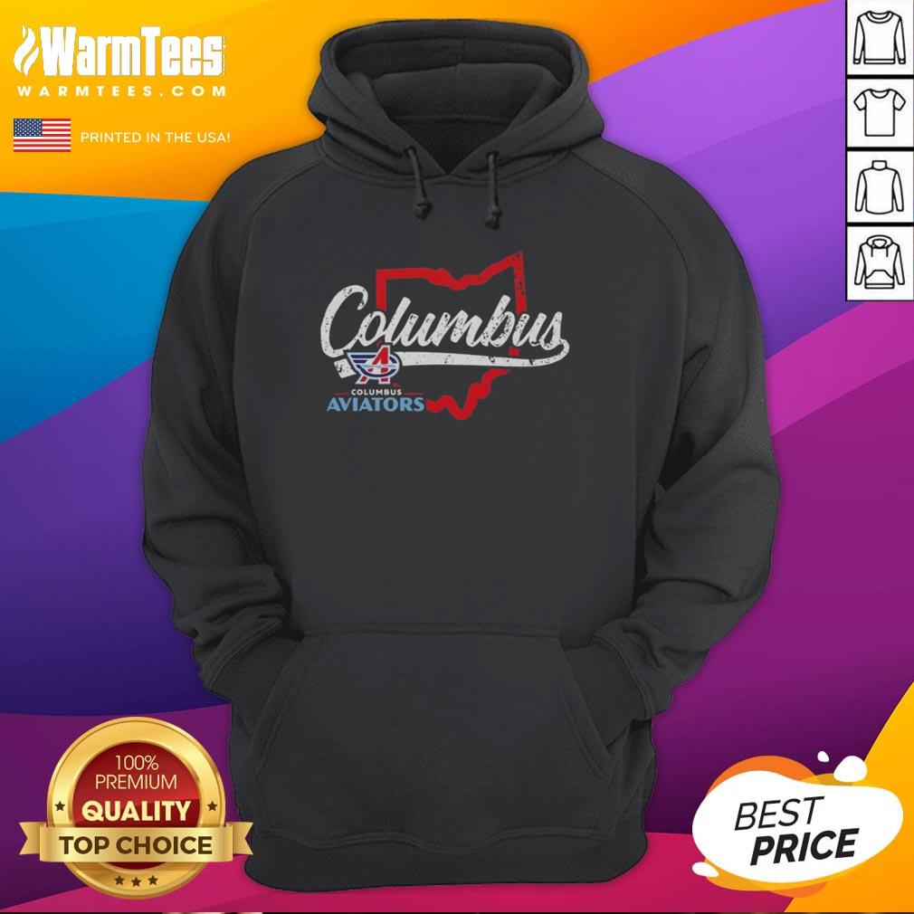 official-columbus-aviators-state-map-hoodie Official Columbus Aviators State Map Hoodie featuring a stylish design for fans and supporters of the Columbus Aviators.