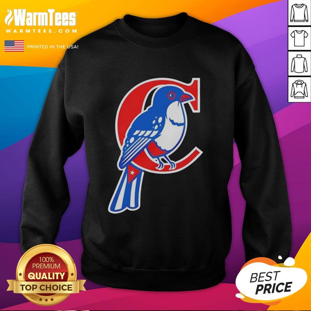 official-cuba-tocororo-logo-sweatshirt Official Cuba Tocororo logo sweatshirt featuring vibrant colors and unique design, perfect for fans and collectors.