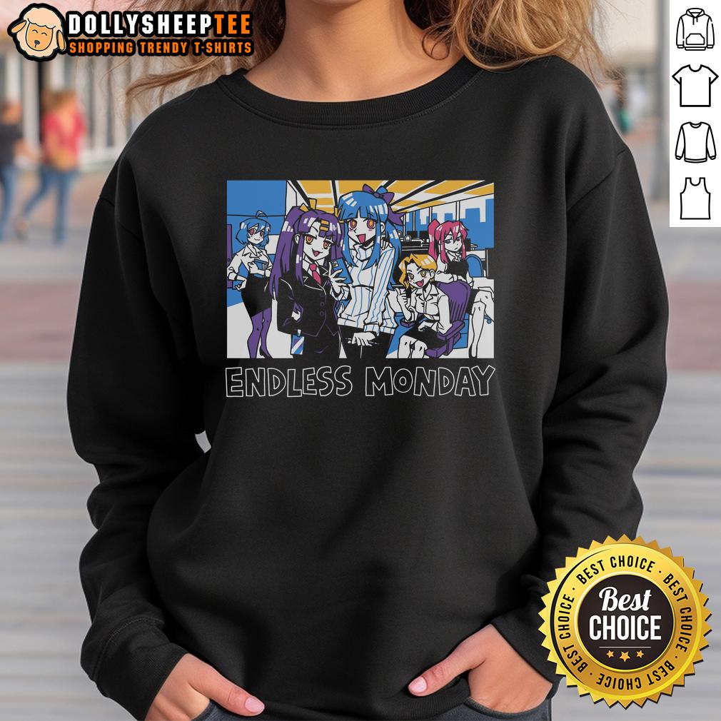 Official Endless Monday Dreams And Deadlines We'Re Family Sweatshirt Cozy Official Endless Monday Dreams and Deadlines Were Family Sweatshirt in soft fabric, perfect for casual wear.