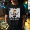Alt Text: Official I Must Be A Mime T-Shirt featuring a humorous box graphic, perfect for mime enthusiasts and comedy lovers.