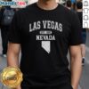 Official Las Vegas Nevada Est 1905 Varsity T-Shirt featuring a vintage design and vibrant colors, perfect for city pride.