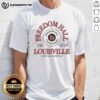 Official Louisville Cardinals Homefield Basketball Vintage T-Shirt featuring the team's logo and retro design.