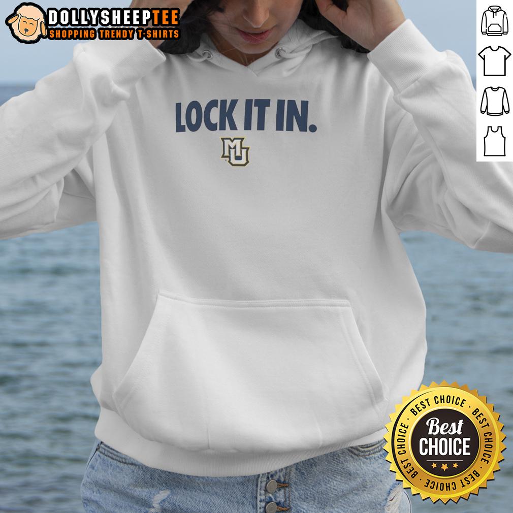 Official Marquette Golden Eagles 2026 Lock It In Hoodie Alt Text: Official Marquette Golden Eagles 2026 Lock It In Hoodie featuring team colors and logo, perfect for fans and supporters.