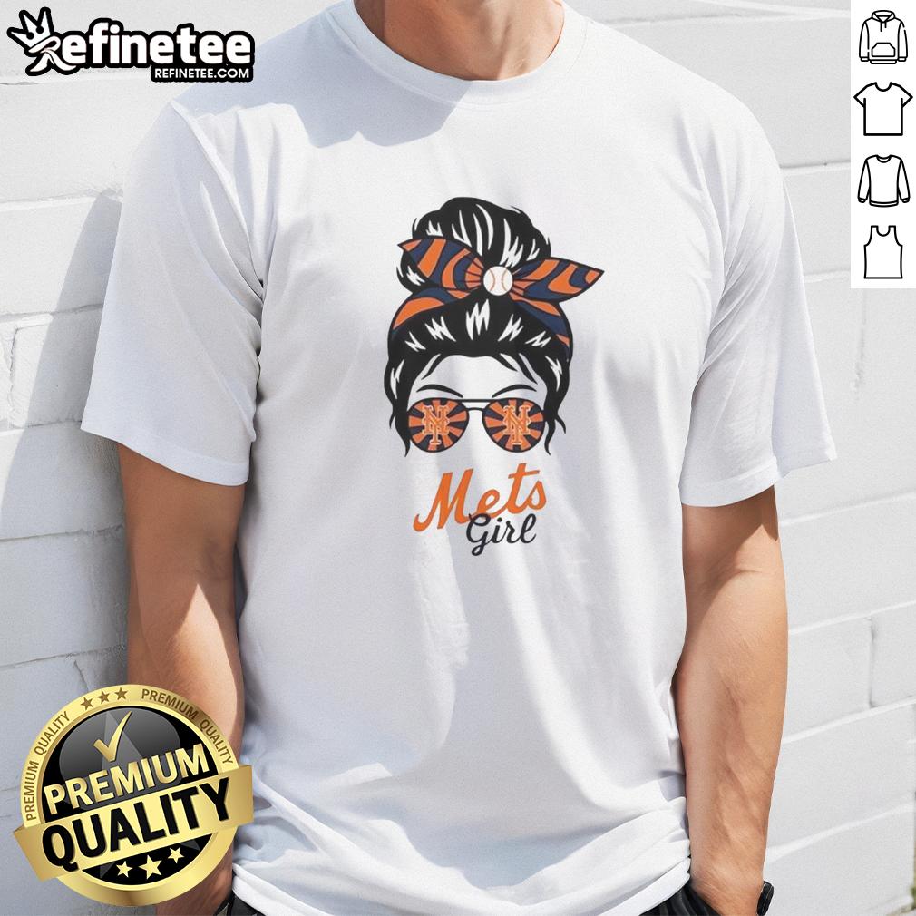 official-new-york-mets-girl-messy-bun-glasses-t-shirt Official New York Mets Girl Messy Bun Glasses T-Shirt featuring a stylish design perfect for Mets fans.