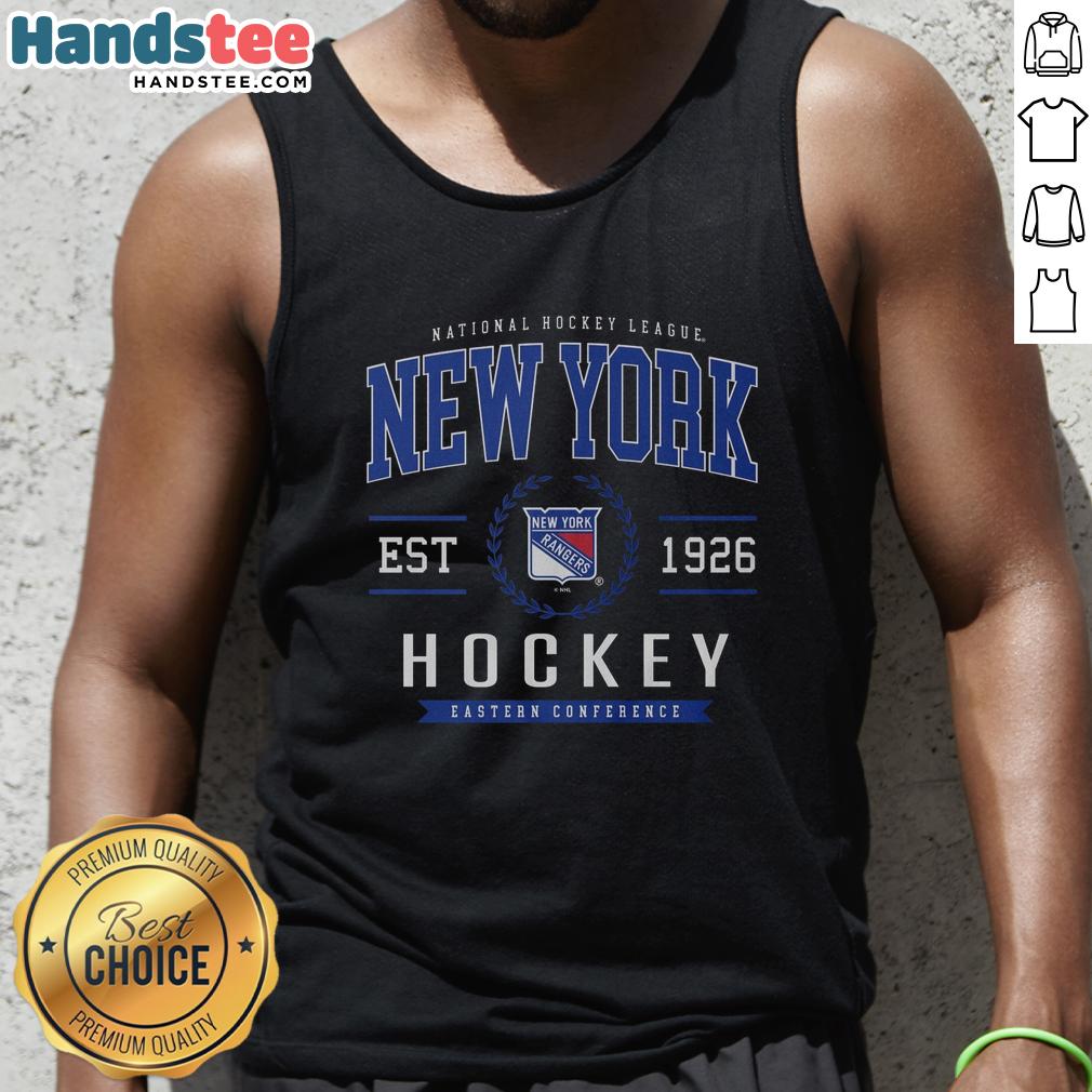 official-new-york-rangers-hockey-legacy-crest-tank-top Official New York Rangers hockey legacy crest tank top featuring team colors and logo, perfect for fans and summer wear.