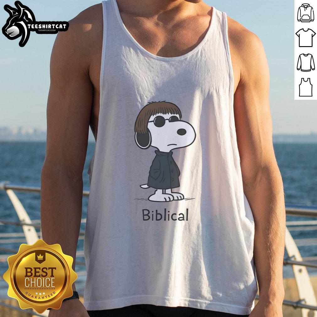 official-oasis-snoopy-biblical-tank-top Official Oasis Snoopy Biblical Tank Top featuring vibrant graphics and a stylish design for casual wear.