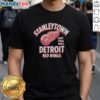 Official Stanleytown Detroit Red Wings T-Shirt from 1997, 1998, and 2002 featuring classic team logo and design.