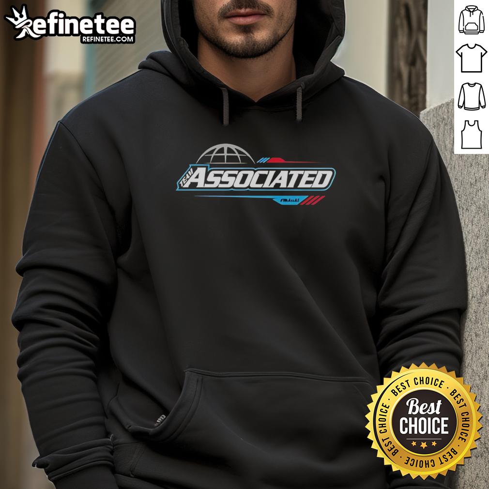 official-team-associated-logo-hoodie Official Team Associated logo hoodie featuring a stylish design, perfect for fans and casual wearers.