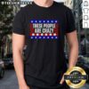 Alt Text: Official These People Are Crazy Funny Retro Vintage T-Shirt featuring a humorous design and classic style.