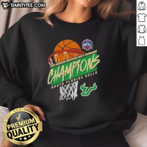 Nice South Florida men's basketball 2026 American Conference Tournament champions sweatshirt in vibrant colors.