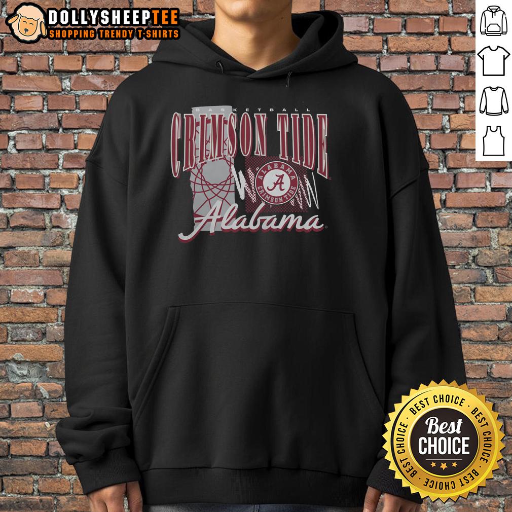 Original Alabama Crimson Tide Basketball Graphic Hoodie Original Alabama Crimson Tide basketball graphic hoodie in vibrant red, perfect for fans and casual wear.