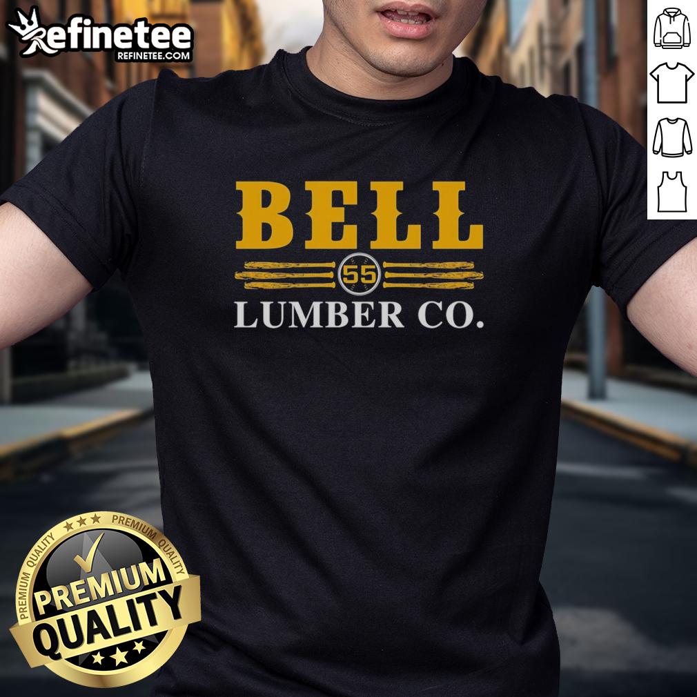 original-bell-lumber-company-55-t-shirt-1 Original Bell Lumber Company 55 T-Shirt featuring a vintage design and classic fit, perfect for lumber enthusiasts.