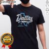Original Dallas Renegades UFL State Outline T-Shirt featuring vibrant graphics and team colors, perfect for fans.