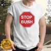 Original Diego Maradona Stop Bush Logo T-Shirt featuring iconic design celebrating the legendary footballer.
