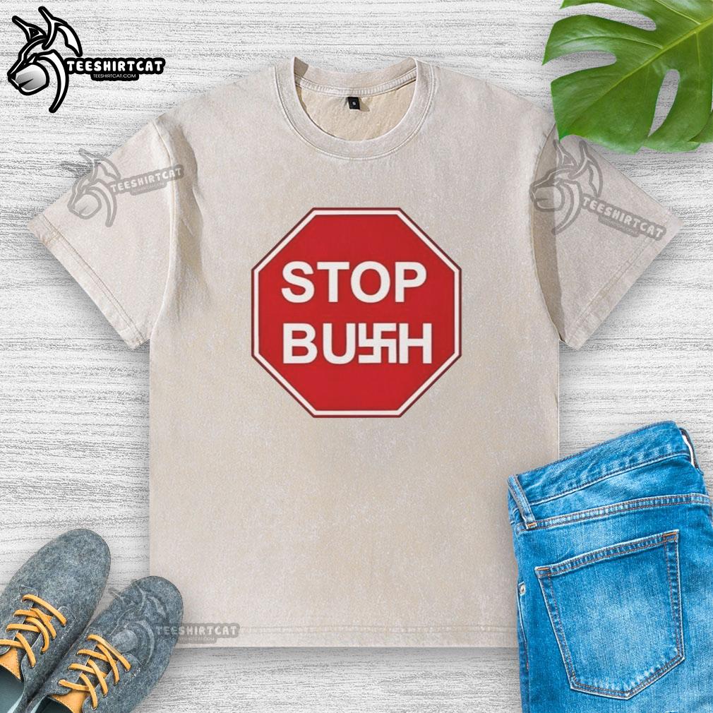 original-diego-maradona-stop-bush-logo-washed-t-shirt Original Diego Maradona Stop Bush Logo washed t-shirt featuring iconic design and vibrant colors for sports fans.