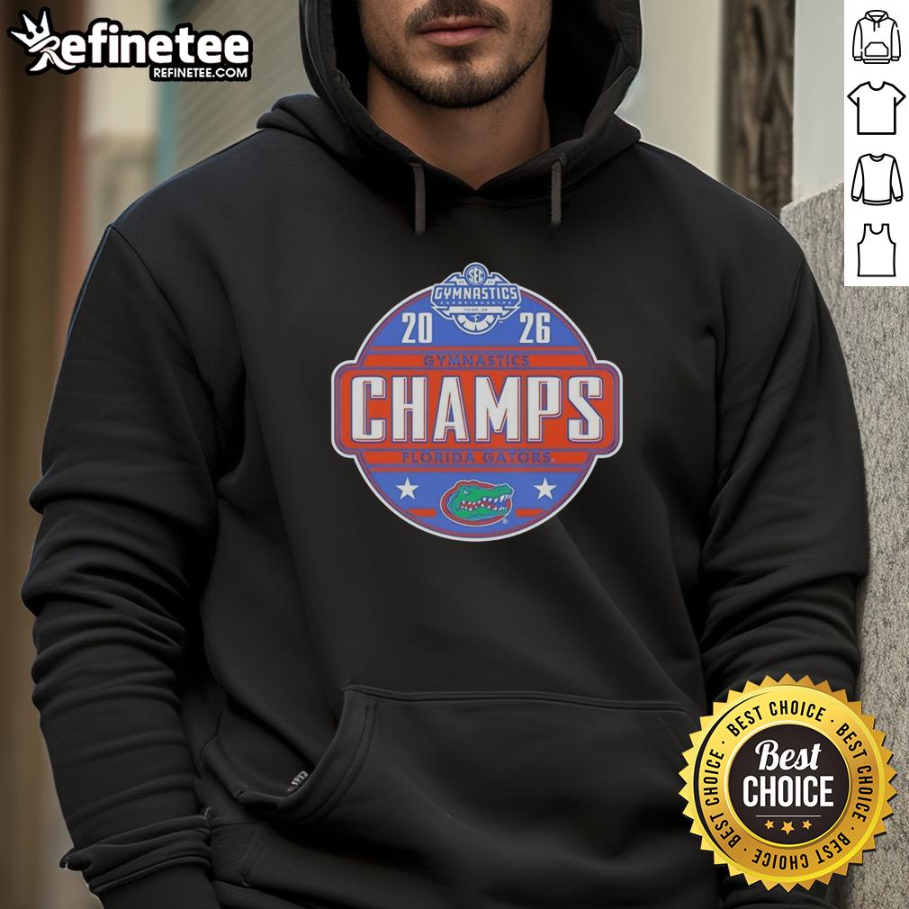 original-florida-gators-2025-sec-womens-gymnastics-champions-hoodie Alt Text: Original Florida Gators 2025 SEC Women's Gymnastics Champions hoodie, showcasing team pride and championship spirit.
