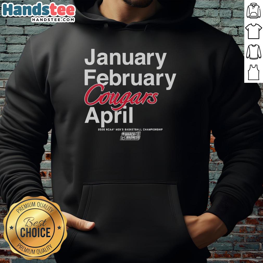 original-houston-cougars-january-february-april-ncaa-mens-basketball-championship-march-madness-hoodie Original Houston Cougars NCAA Men's Basketball Championship March Madness hoodie in vibrant team colors.