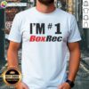 Alt Text: Original I'M 1 Boxrec T-Shirt featuring bold graphics and a comfortable fit for boxing fans and enthusiasts.