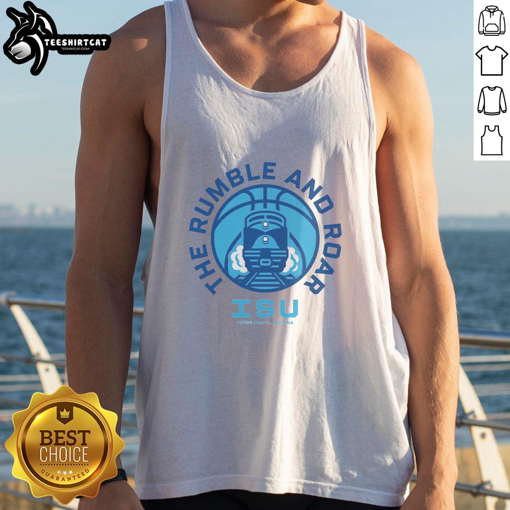 original-indiana-state-sycamores-rumble-and-roar-tank-top Original Indiana State Sycamores Rumble and Roar Tank Top featuring vibrant team colors and bold logo design.