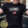 Original Jackson Lacombe 2 Anaheim Ducks USA Flag Elite T-Shirt showcasing team pride and patriotic design.