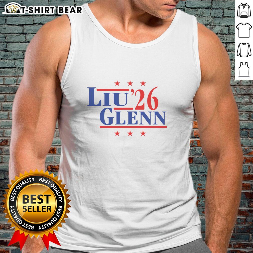 Original Liu And Glenn 26 Team Usa Tank Top Alt Text: Original Liu and Glenn 26 Team USA tank top featuring vibrant design, perfect for patriotic sports fans.