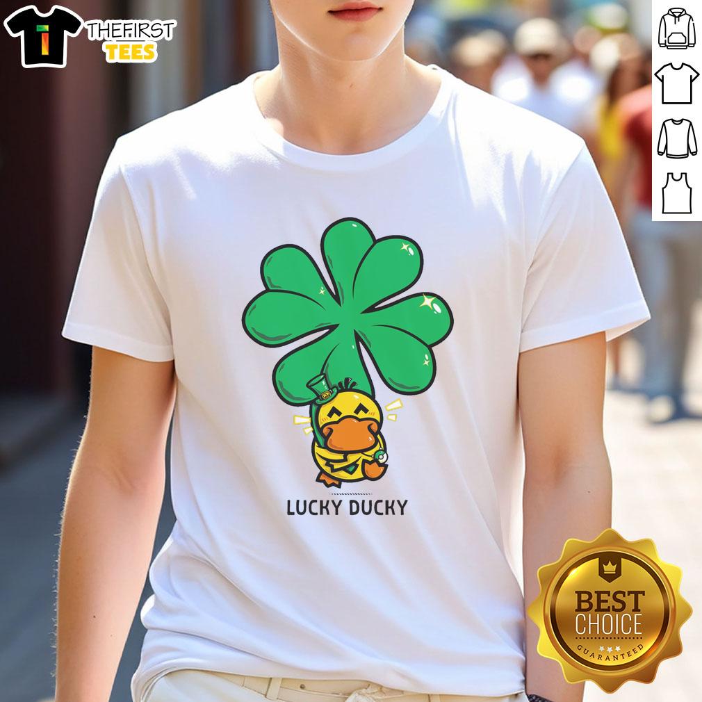 original-lucky-ducky-t-shirt Original Lucky Ducky T-Shirt with vibrant colors and playful duck graphic, perfect for casual wear and duck lovers.