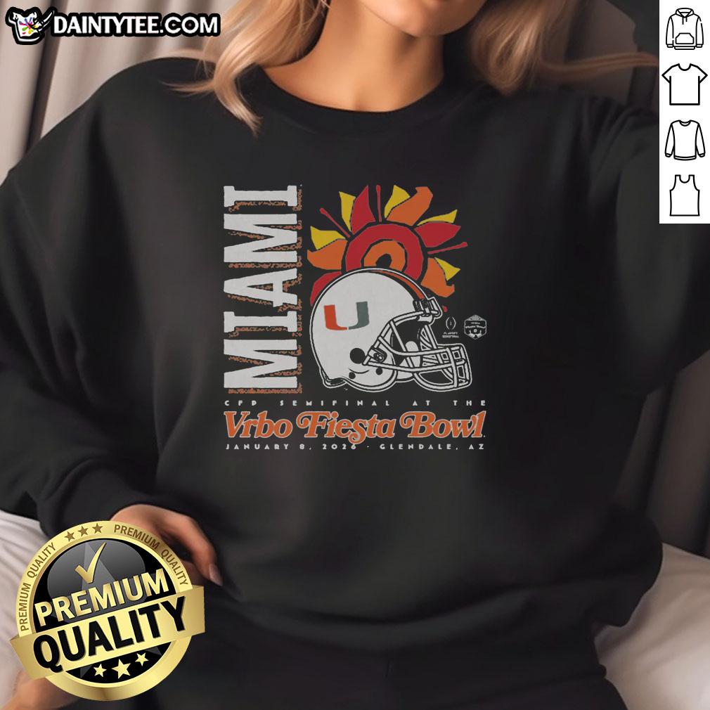 original-miami-2026-fiesta-bowl-sweatshirt Original Miami 2026 Fiesta Bowl sweatshirt featuring vibrant colors and logo, perfect for game day attire.