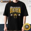 Original Minnesota Golden Gophers 2026 NCAA Women's Basketball Tournament Sweet 16 T-Shirt featuring vibrant team colors.
