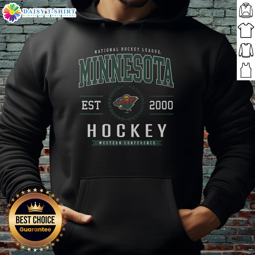 Original Minnesota Wild Hockey Legacy Crest Hoodie Original Minnesota Wild Hockey Legacy Crest Hoodie featuring team colors and logo for passionate fans of hockey.