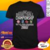 2026 NCAA Division I Women's Basketball Championship T-shirt featuring Alabama, Rhode Island, Louisville, and Vermont logos.