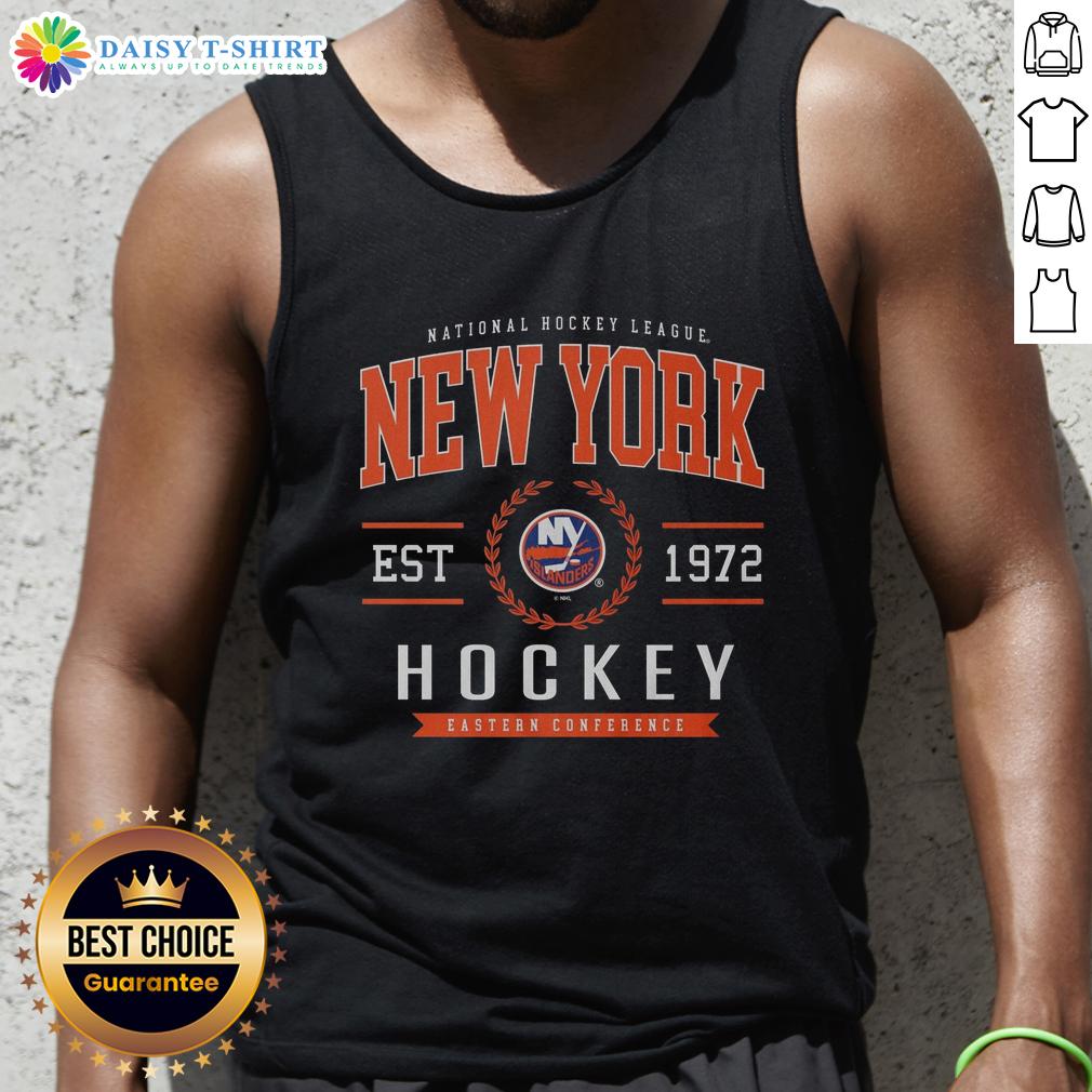 Original New York Islanders Hockey Legacy Crest Tank Top Original New York Islanders Hockey Legacy Crest Tank Top featuring vibrant team colors and iconic logo design.