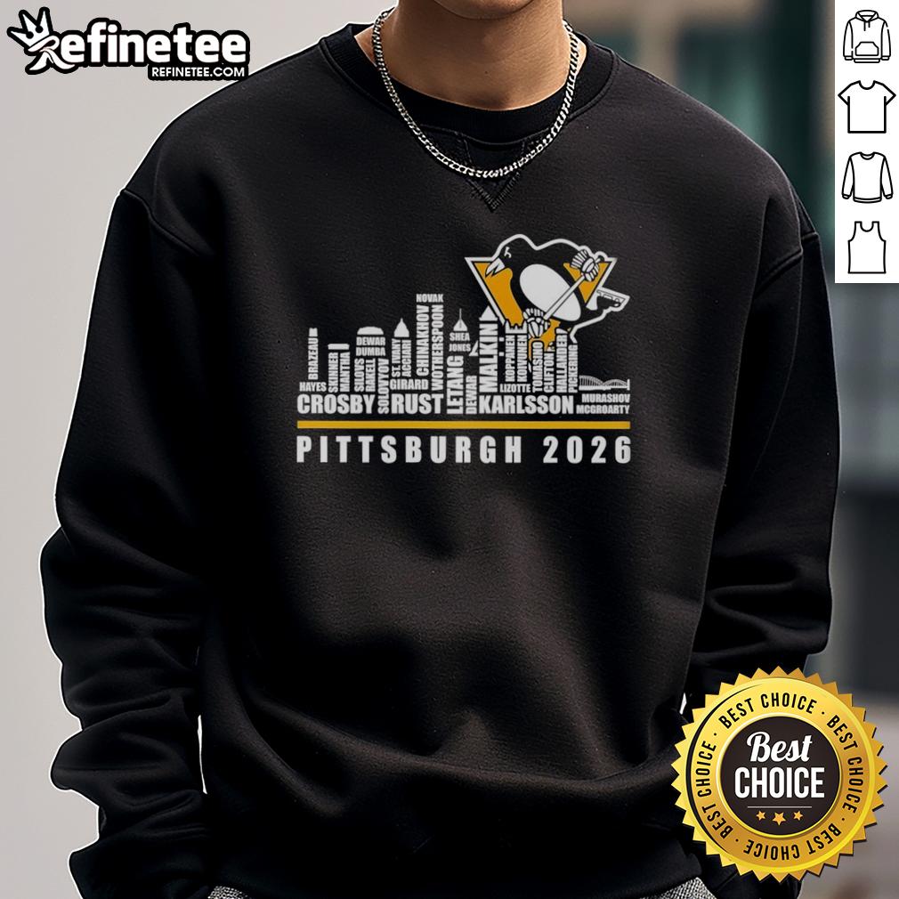 original-nhl-pittsburgh-penguins-x-skyline-city-sweatshirt Alt Text: Original NHL Pittsburgh Penguins X Skyline City Sweatshirt featuring team logo and urban skyline design.