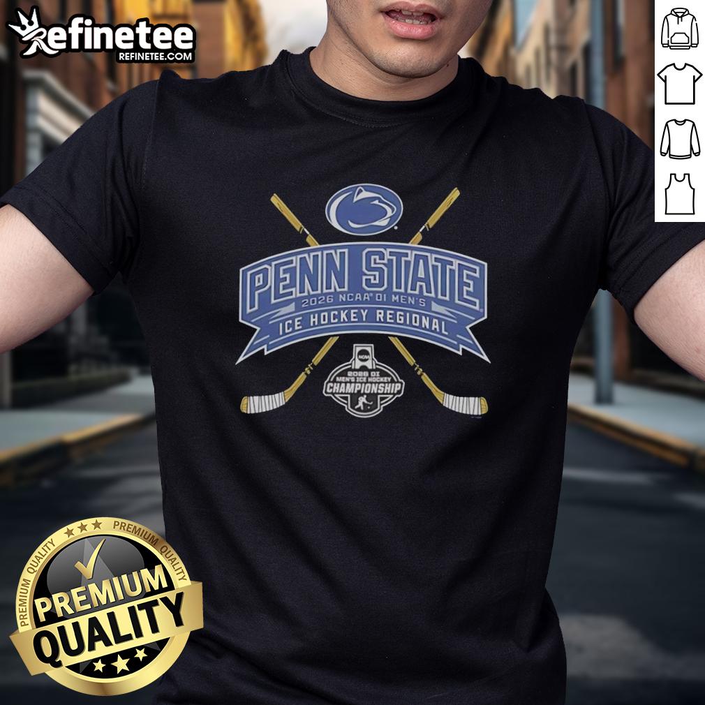 original-penn-state-nittany-lions-2026-ncaa-division-i-mens-ice-hockey-regional-t-shirt-1 Alt Text: Original Penn State Nittany Lions 2026 NCAA Division I Men's Ice Hockey Regional T-Shirt in blue with team logo.