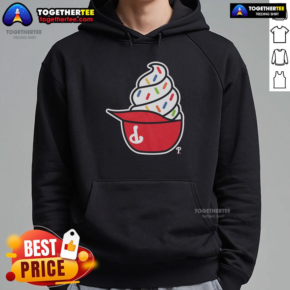 Original Philadelphia Phillies Ice Cream Hoodie Original Philadelphia Phillies ice cream hoodie featuring team colors and logo, perfect for fans and cozy wear.