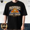 Alt Text: Original Providence Civic Center T-Shirt featuring the Providence Friars logo, a must-have for fans.