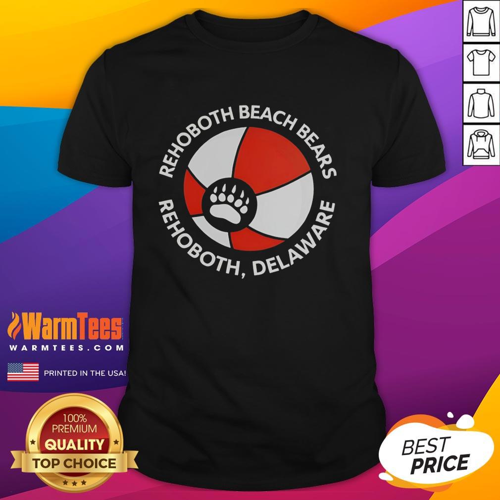 original-rehoboth-beach-bears-rehoboth-delaware-ball-logo-t-shirt Alt Text: Original Rehoboth Beach Bears logo t-shirt featuring a vibrant ball design, perfect for fans in Rehoboth, Delaware.