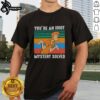 Original Shaggy Rogers in Scooby Doo You're An Idiot Mystery Solved T-Shirt featuring vibrant colors and fun graphics.